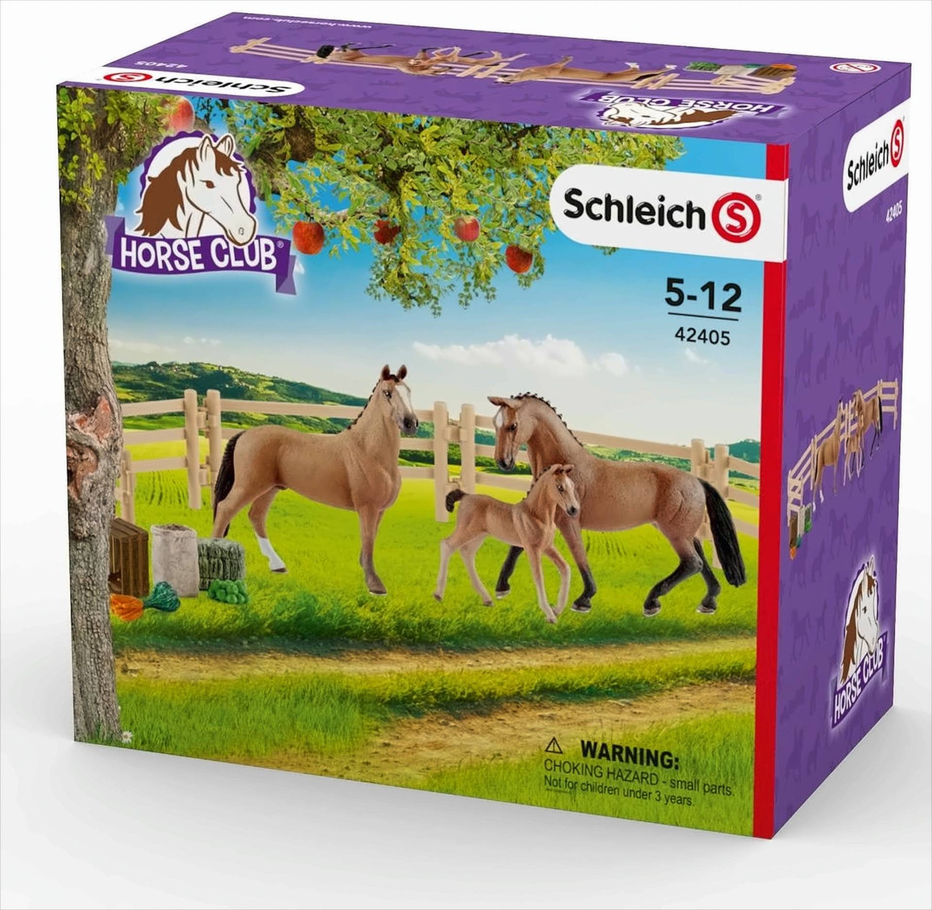 42405 Hannoveraner Familie auf der Weide von Schleich