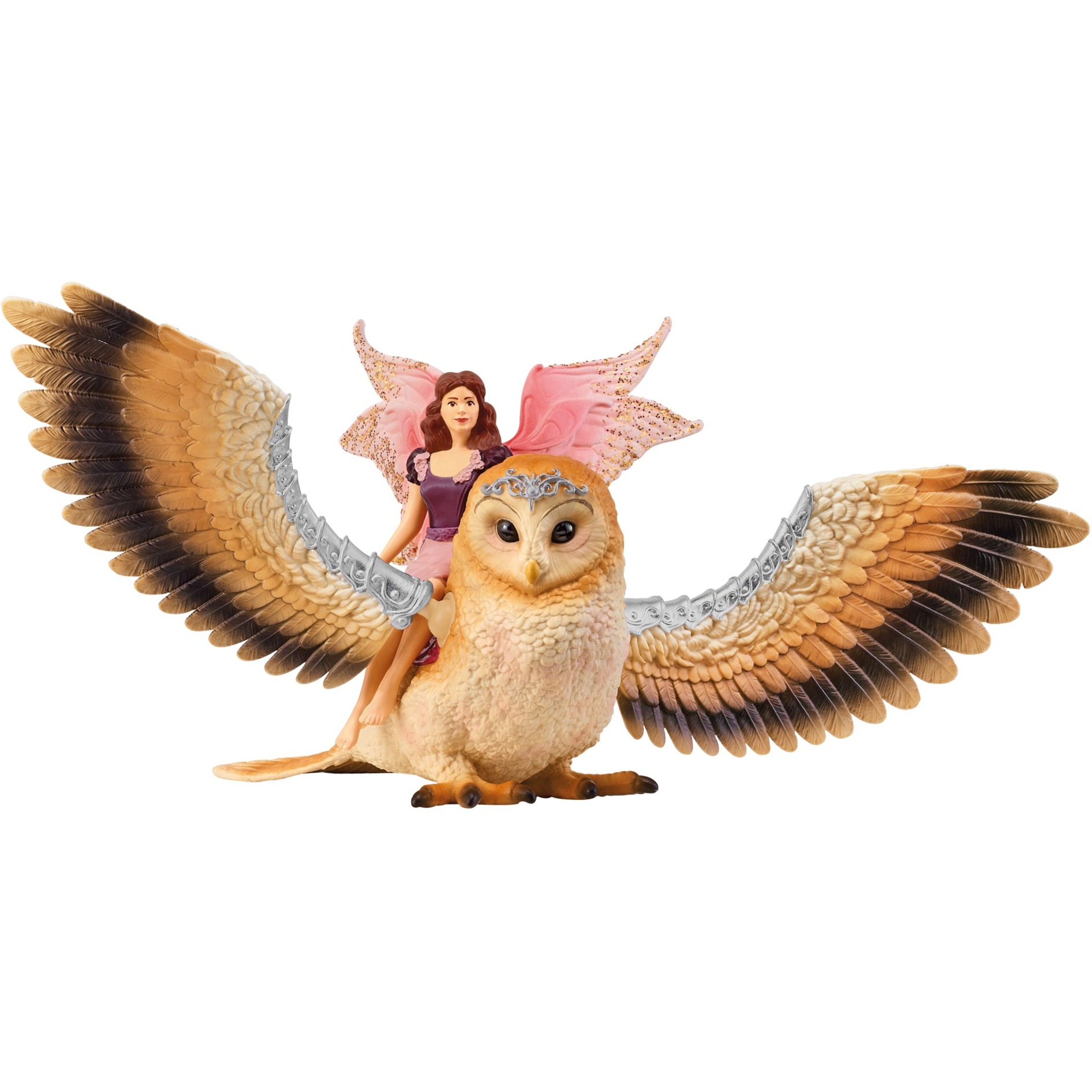 Bayala Elfe auf Glitzer-Eule V2, Spielfigur Bayala Elfe auf Glitzer-Eule V2, Spielfigur von Schleich