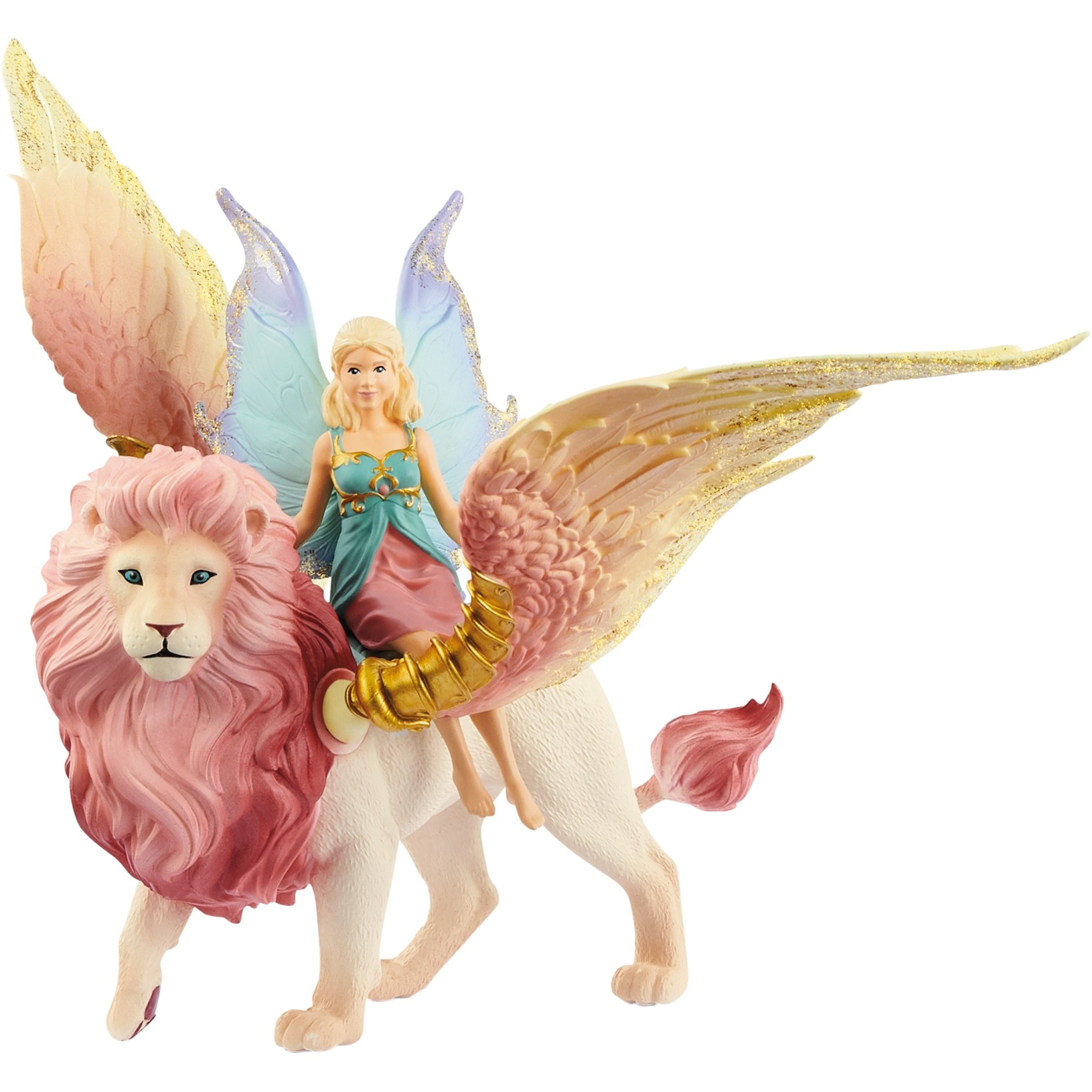 Bayala Elfe auf geflügeltem Löwe, Spielfigur Bayala Elfe auf geflügeltem Löwe, Spielfigur von Schleich