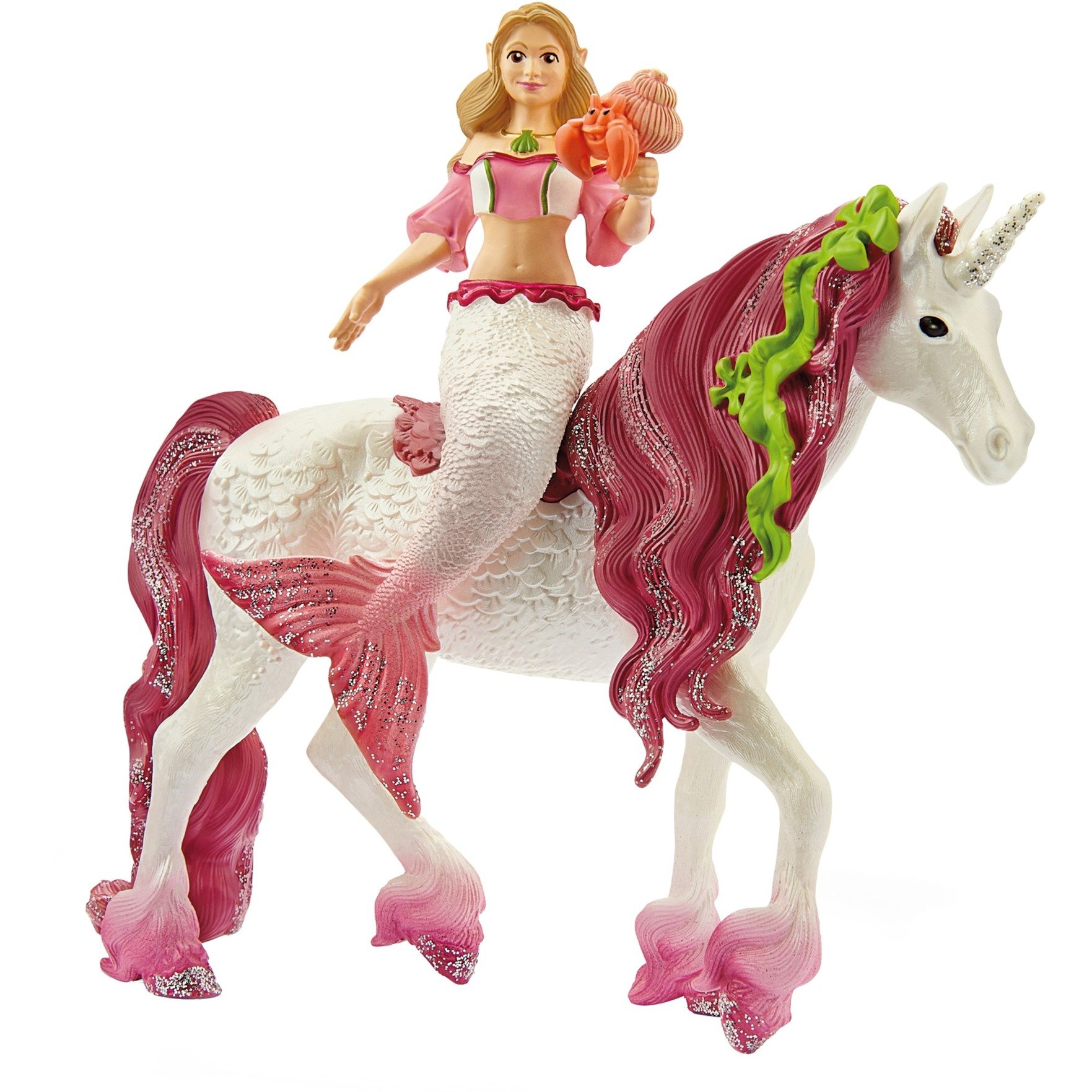 Bayala Meerjungfrau-Feya auf Unterwassereinhorn, Spielfigur Bayala Meerjungfrau-Feya auf Unterwassereinhorn, Spielfigur von Schleich