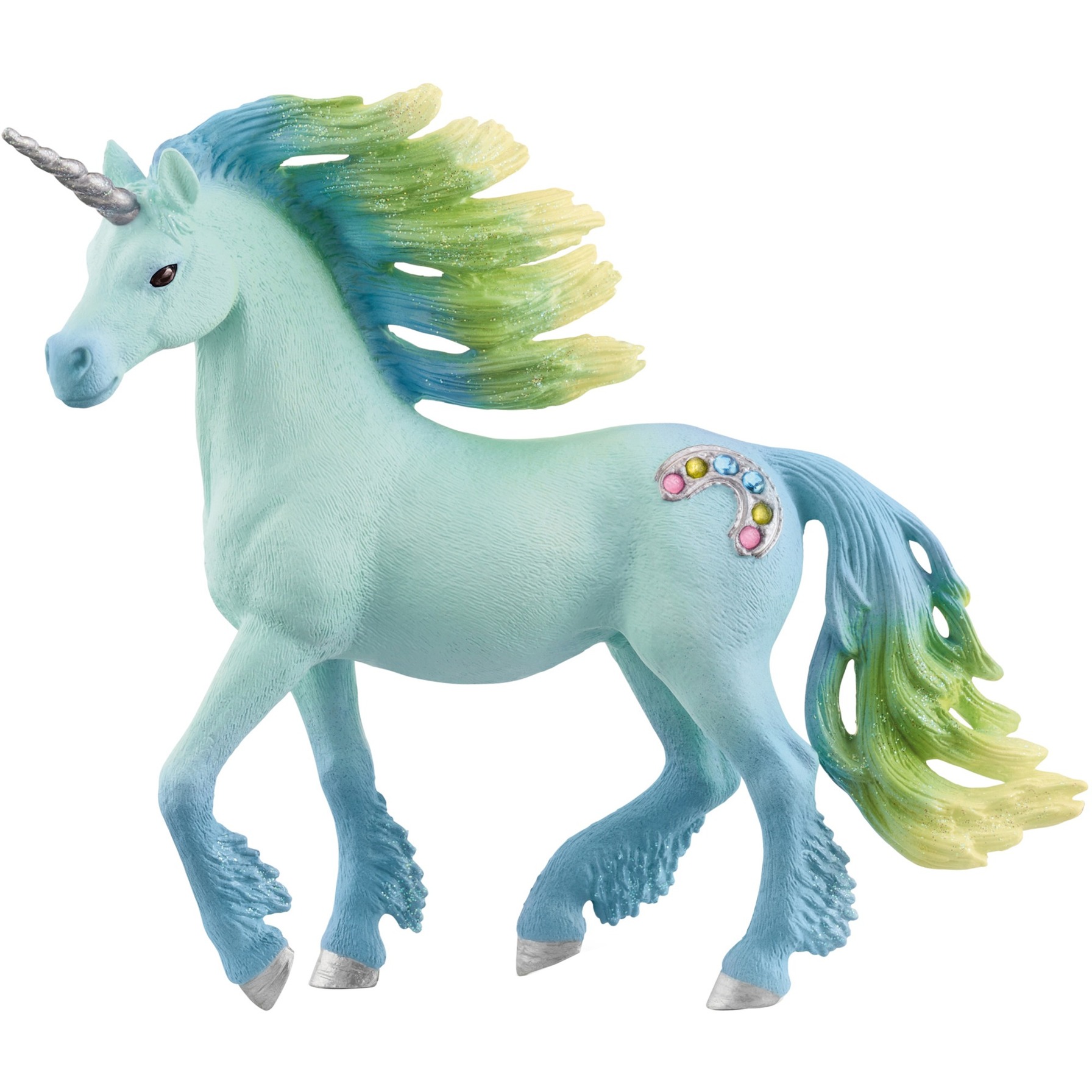 Bayala Zuckerwatte Einhorn Hengst, Spielfigur von Schleich