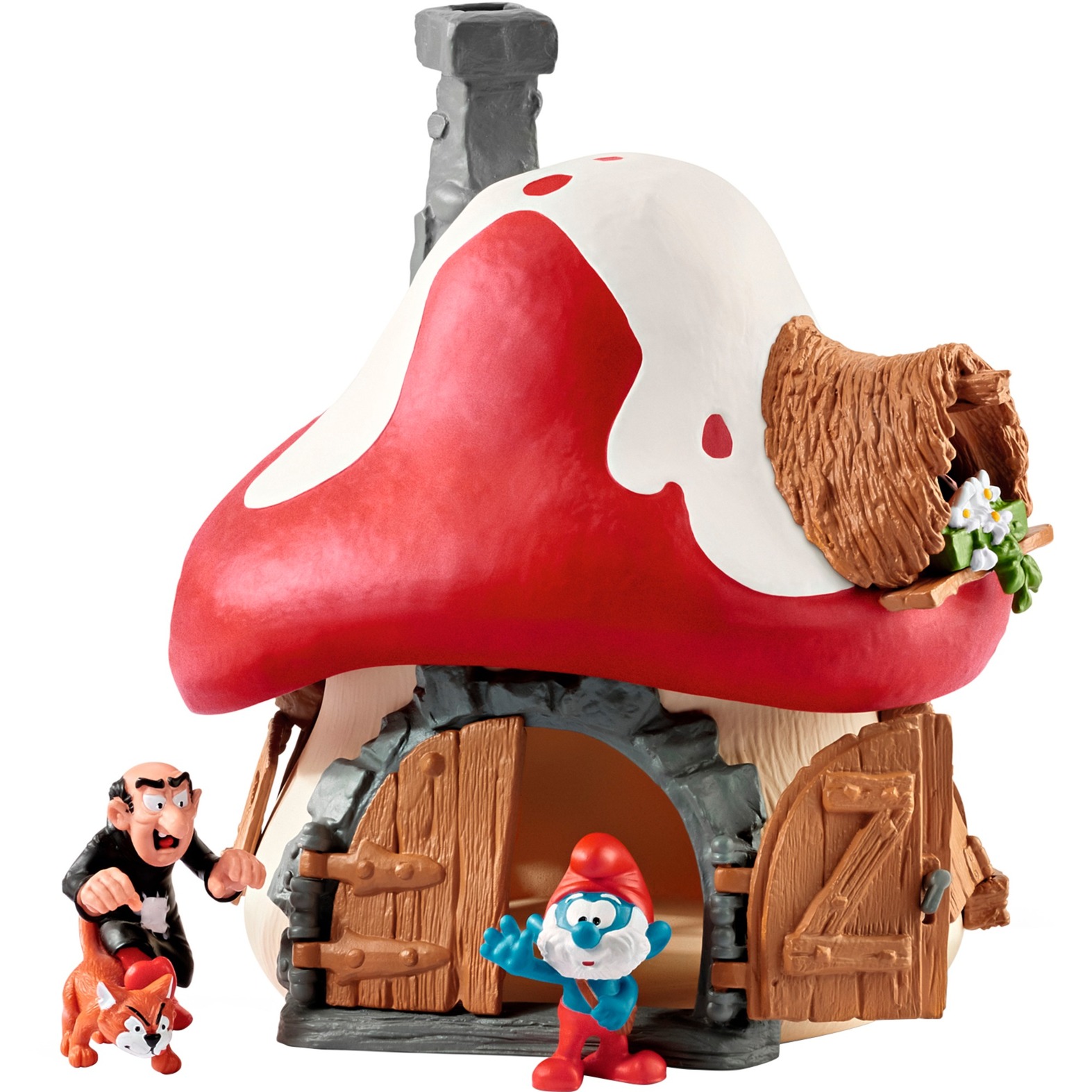 Die Schlümpfe Schlumpf Haus mit 2 Figuren, Spielgebäude Die Schlümpfe Schlumpf Haus mit 2 Figuren, Spielgebäude von Schleich