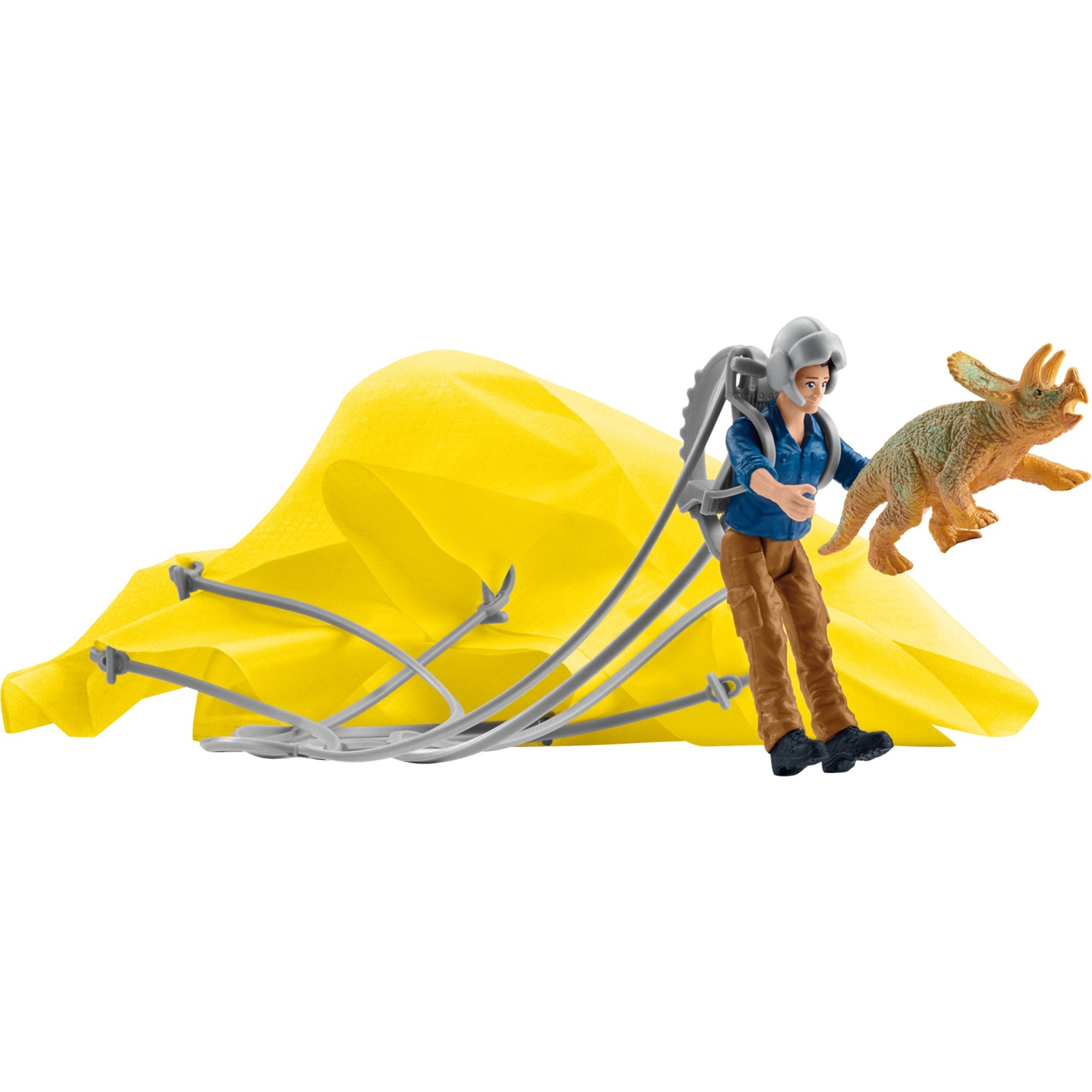 Dinosaurs Dino Fallschirmrettung, Spielfigur von Schleich