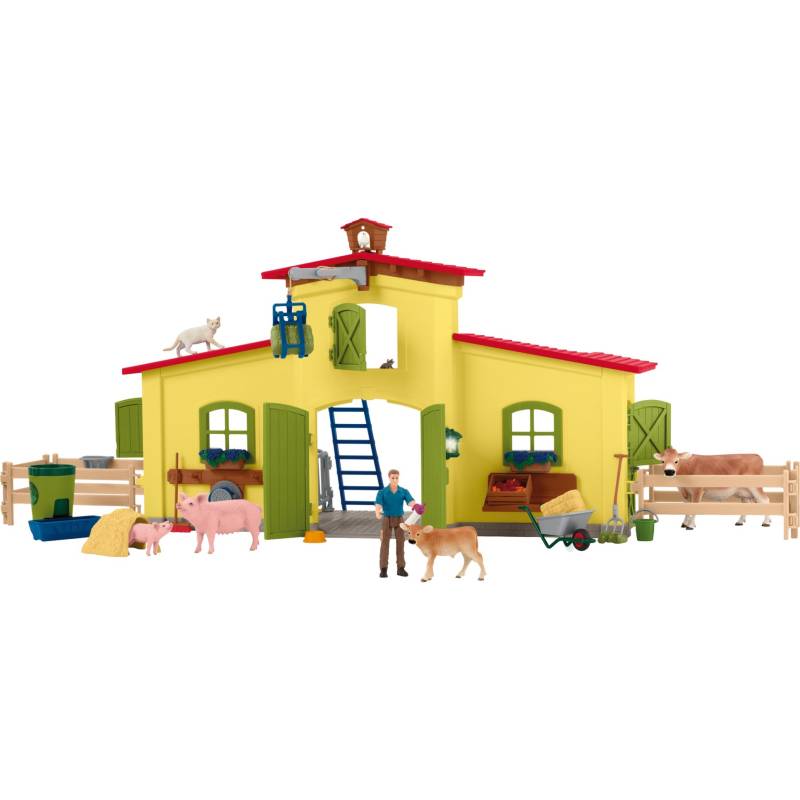 Farm World Großer Stall, Spielfigur von Schleich