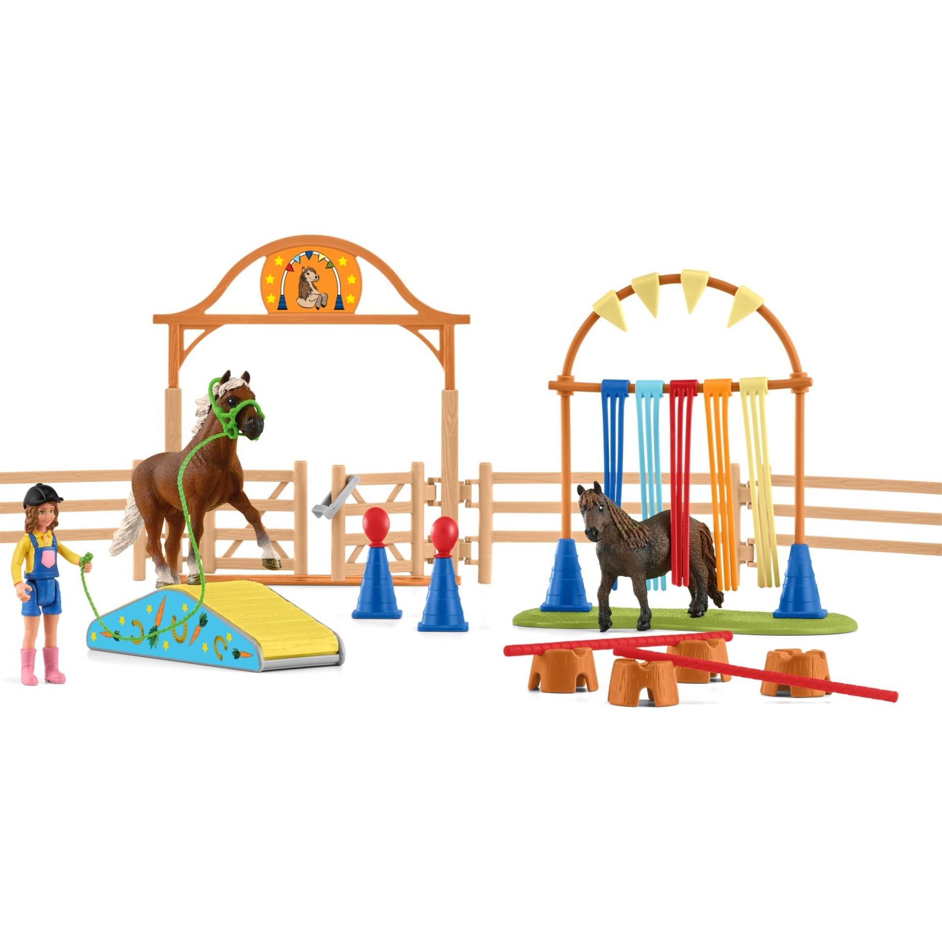Farm World Pony Agility Training, Spielfigur Farm World Pony Agility Training, Spielfigur von Schleich