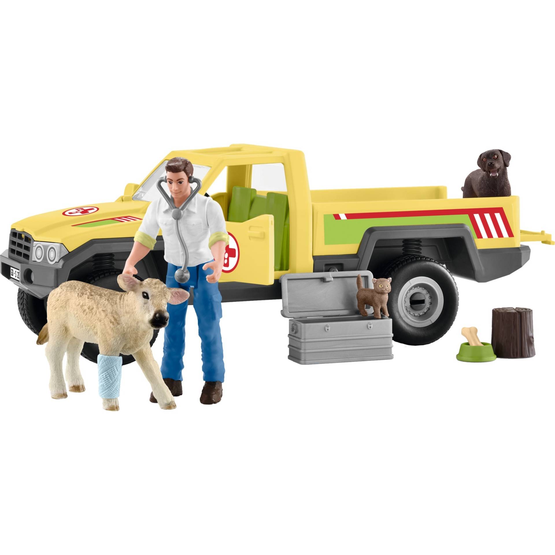Farm World Tierarztbesuch auf dem Bauernhof, Spielfigur Farm World Tierarztbesuch auf dem Bauernhof, Spielfigur von Schleich