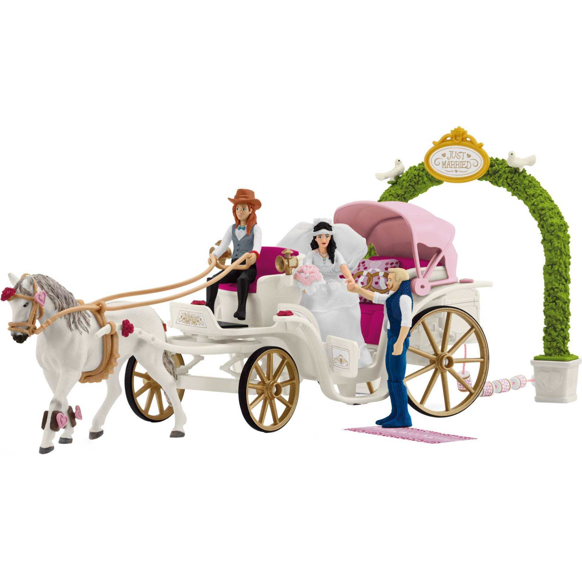 Horse Club Hochzeitskutsche, Spielfahrzeug Horse Club Hochzeitskutsche, Spielfahrzeug von Schleich