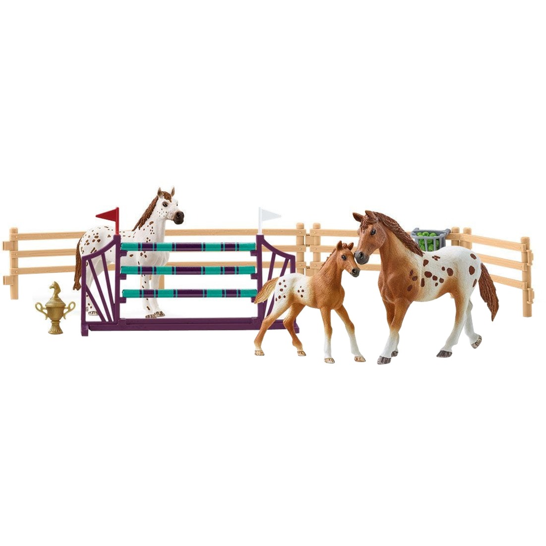 Horse Club Lisas Turnier-Training, Spielfigur von Schleich