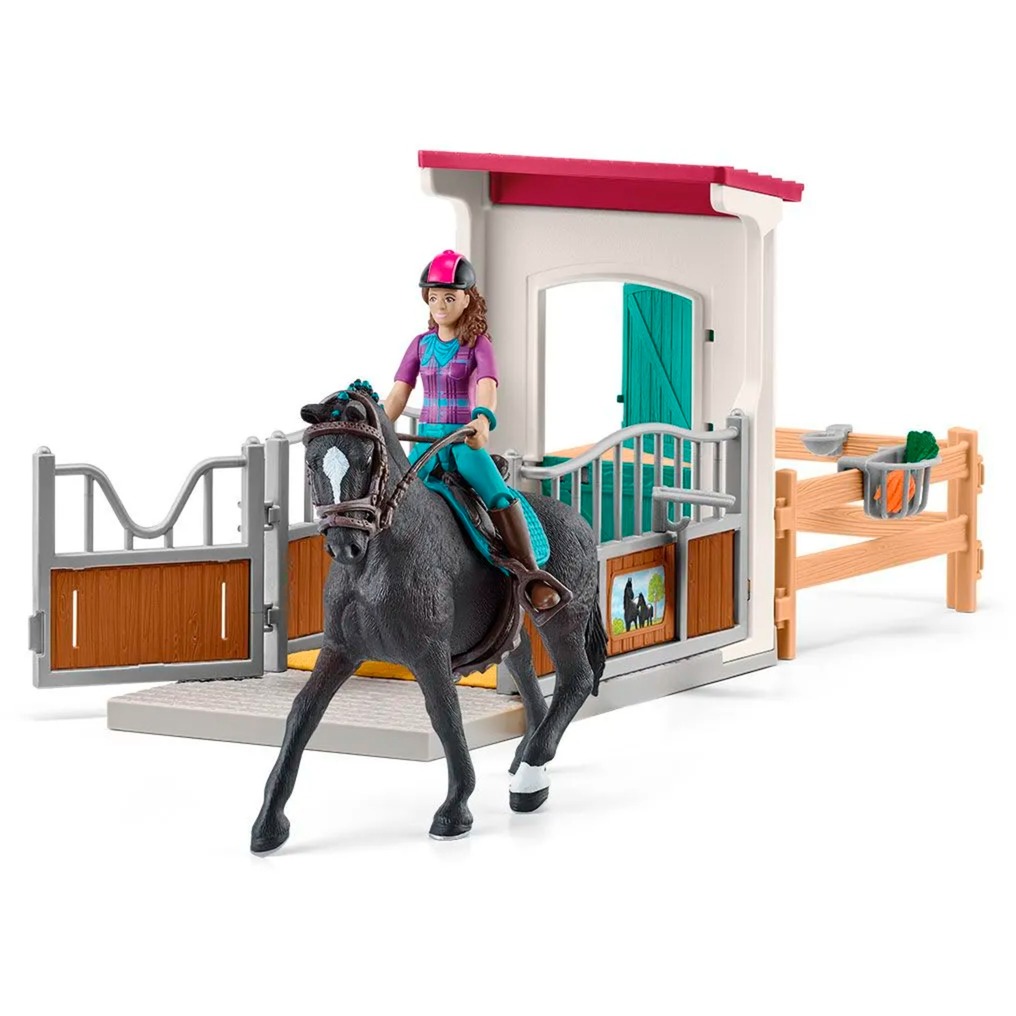 Horse Club Pferdebox mit Lisa & Storm, Spielfigur von Schleich