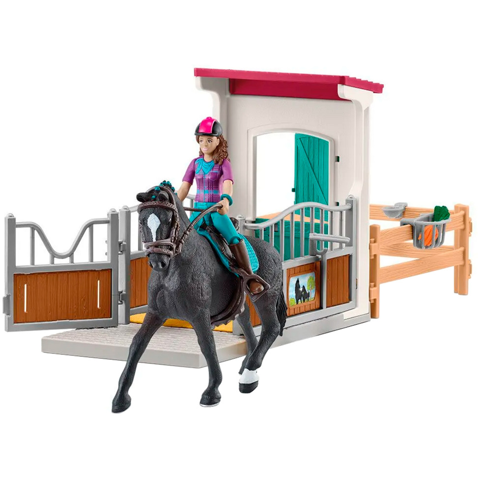 Horse Club Pferdebox mit Lisa & Storm, Spielfigur von Schleich