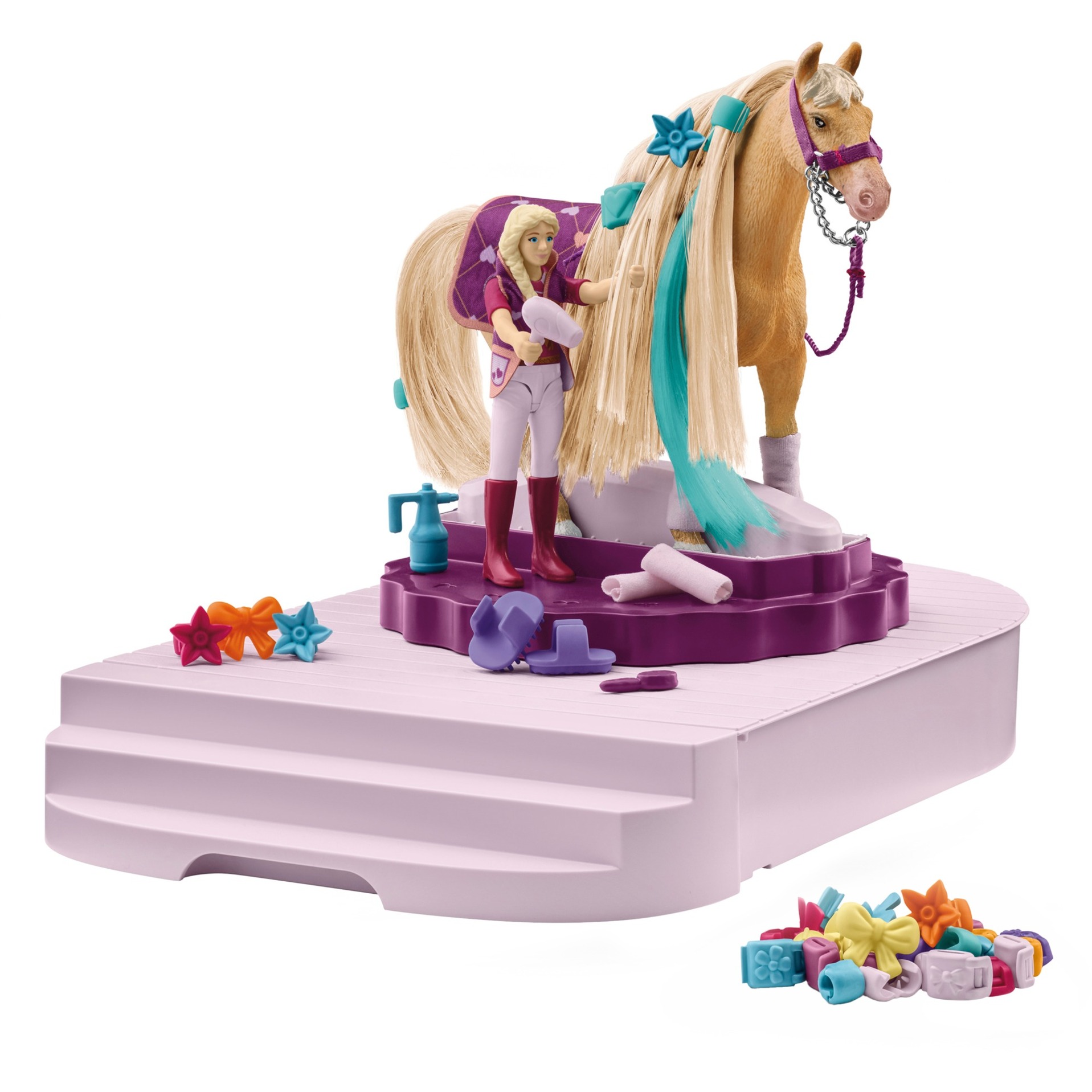 Horse Club Pferdepflege Station, Spielfigur Horse Club Pferdepflege Station, Spielfigur von Schleich