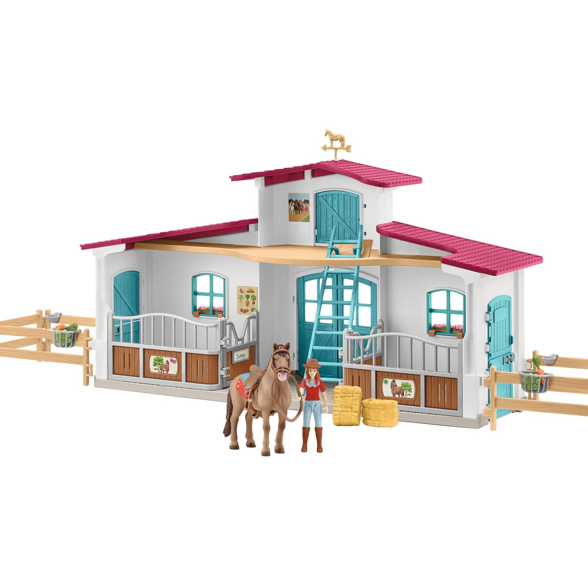 Horse Club Reiterhof Starter Set, Spielgebäude Horse Club Reiterhof Starter Set, Spielgebäude von Schleich