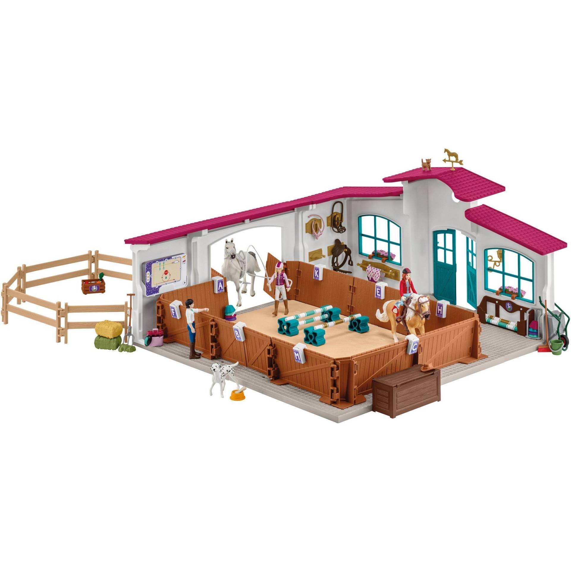 Horse Club Reithalle Peppertree, Spielgebäude Horse Club Reithalle Peppertree, Spielgebäude von Schleich