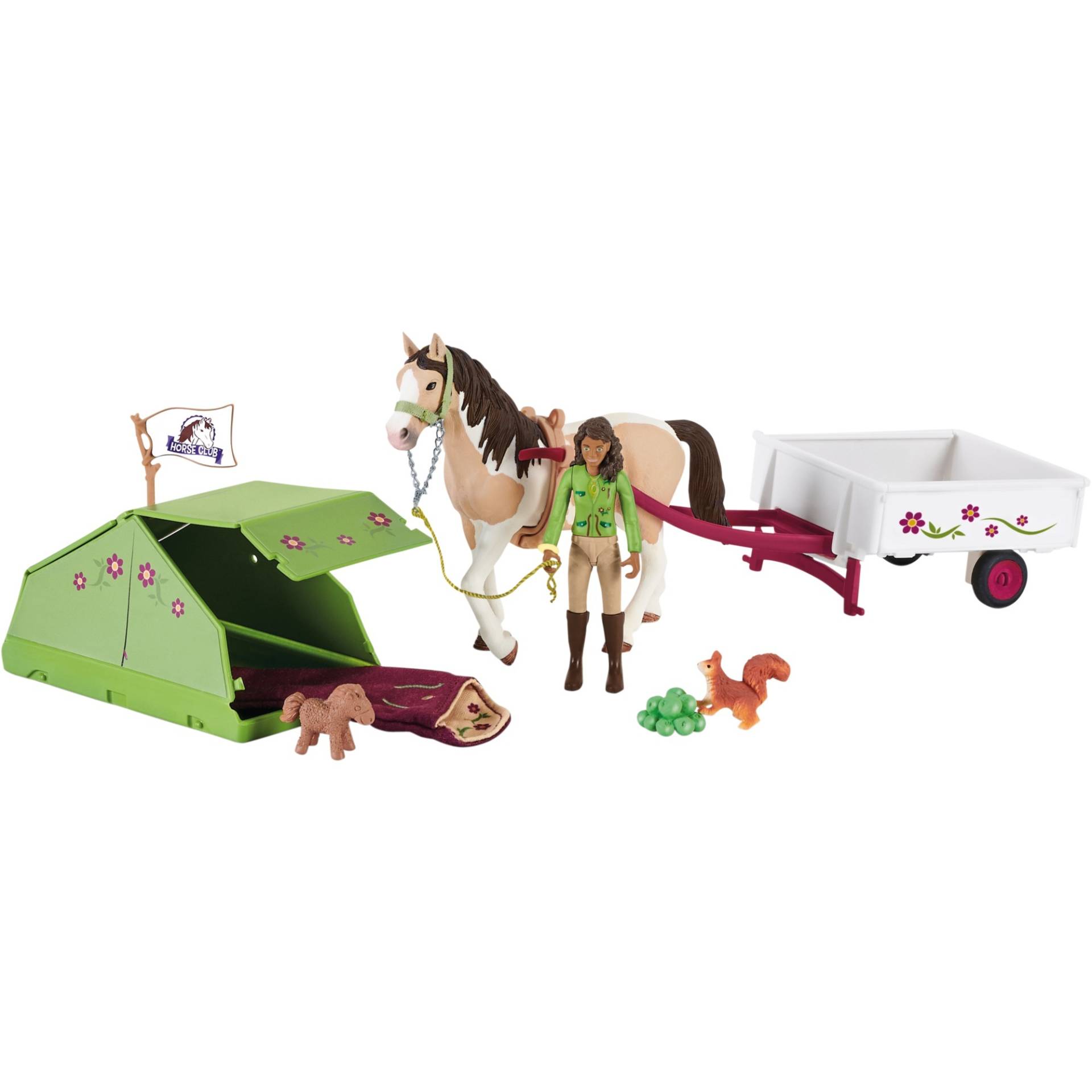 Horse Club Sarahs Campingausflug, Spielfigur Horse Club Sarahs Campingausflug, Spielfigur von Schleich