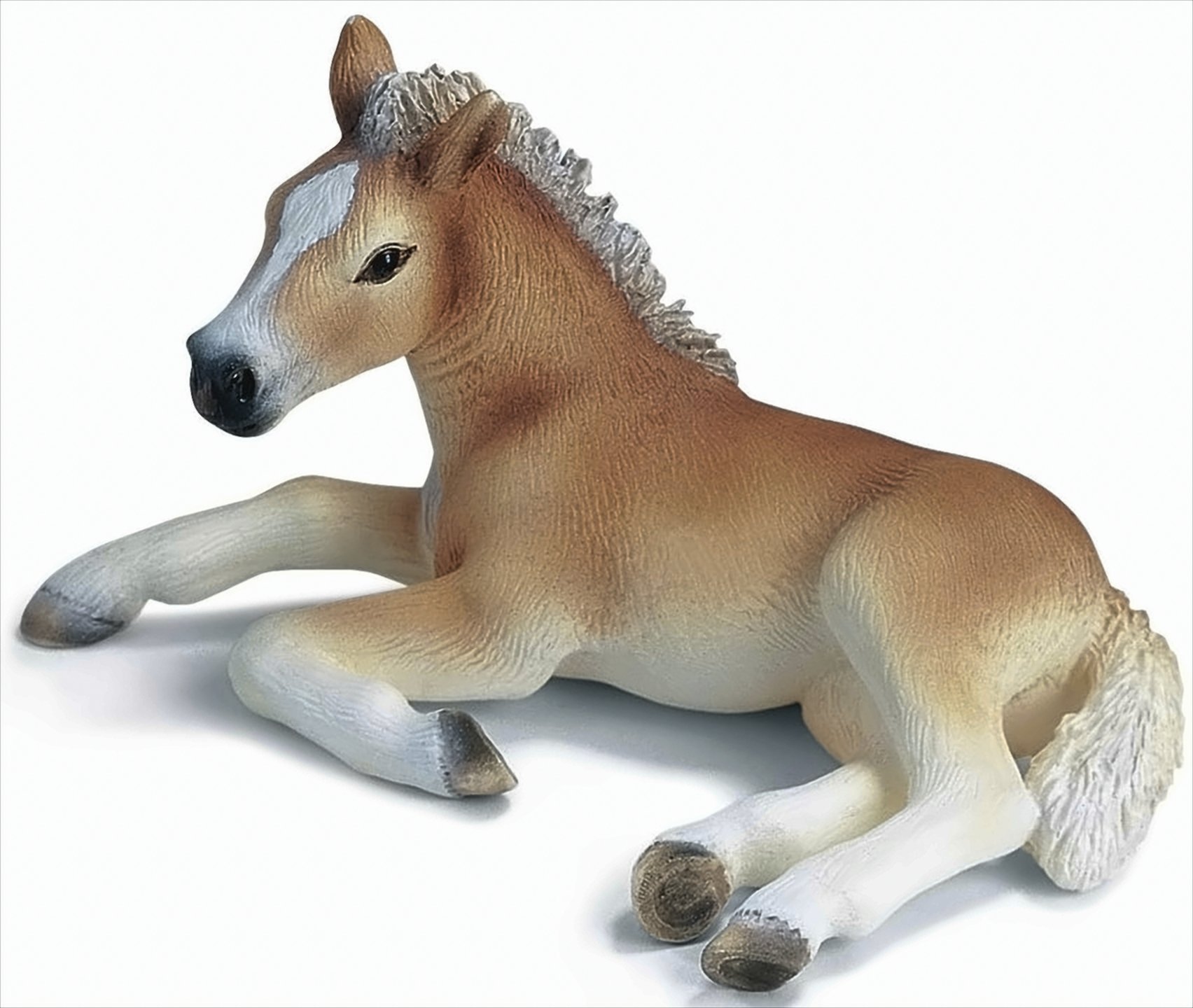 Schleich 13292 Haflinger Fohlen, liegend von Schleich