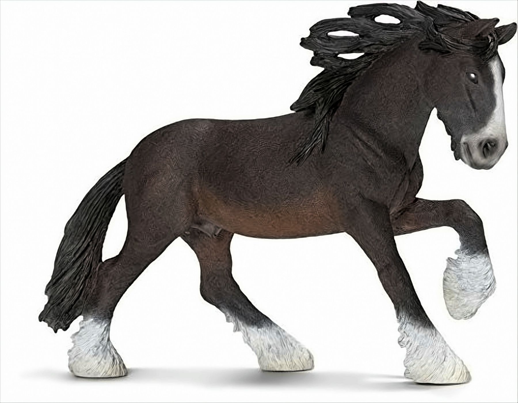 Schleich 13734 - Shire Hengst Schleich 13734 - Shire Hengst