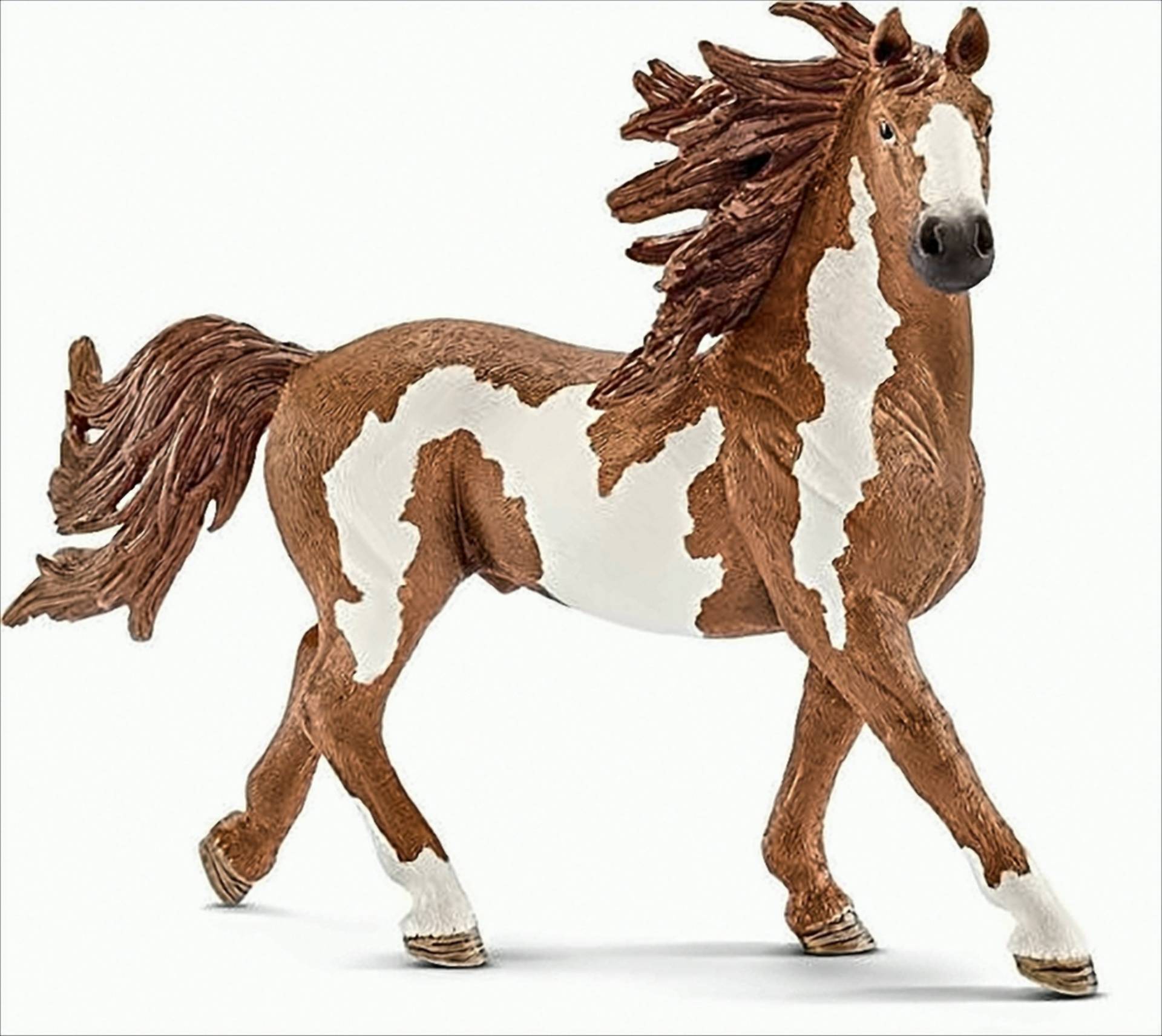 Schleich 13794 - Pinto Hengst, Tier Spielfigur von Schleich