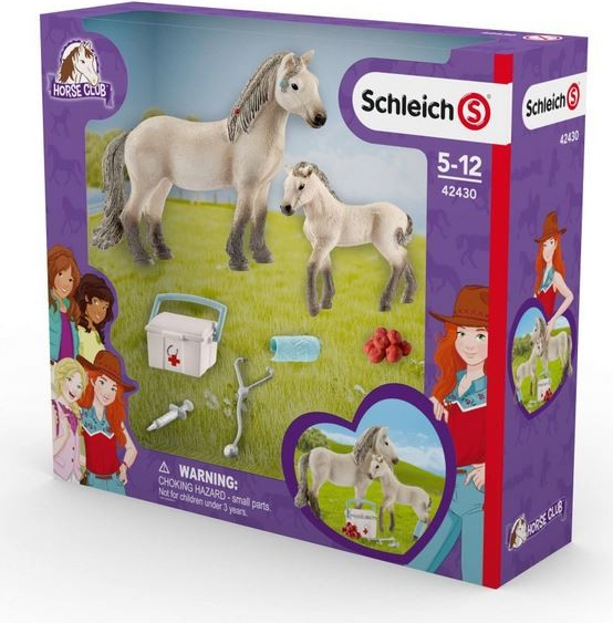 Schleich Horse Club Set Erste Hilfe und Pferde Isländer (42430) von Schleich