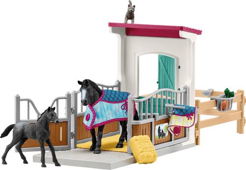 Schleich Pferdebox mit Stute und Fohlen Schleich Pferdebox mit Stute und Fohlen von Schleich