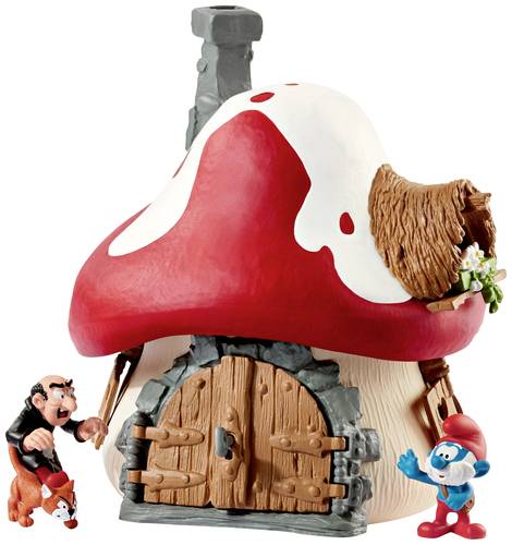 Schleich Schlumpf Haus mit 2 Figuren Schleich Schlumpf Haus mit 2 Figuren von Schleich