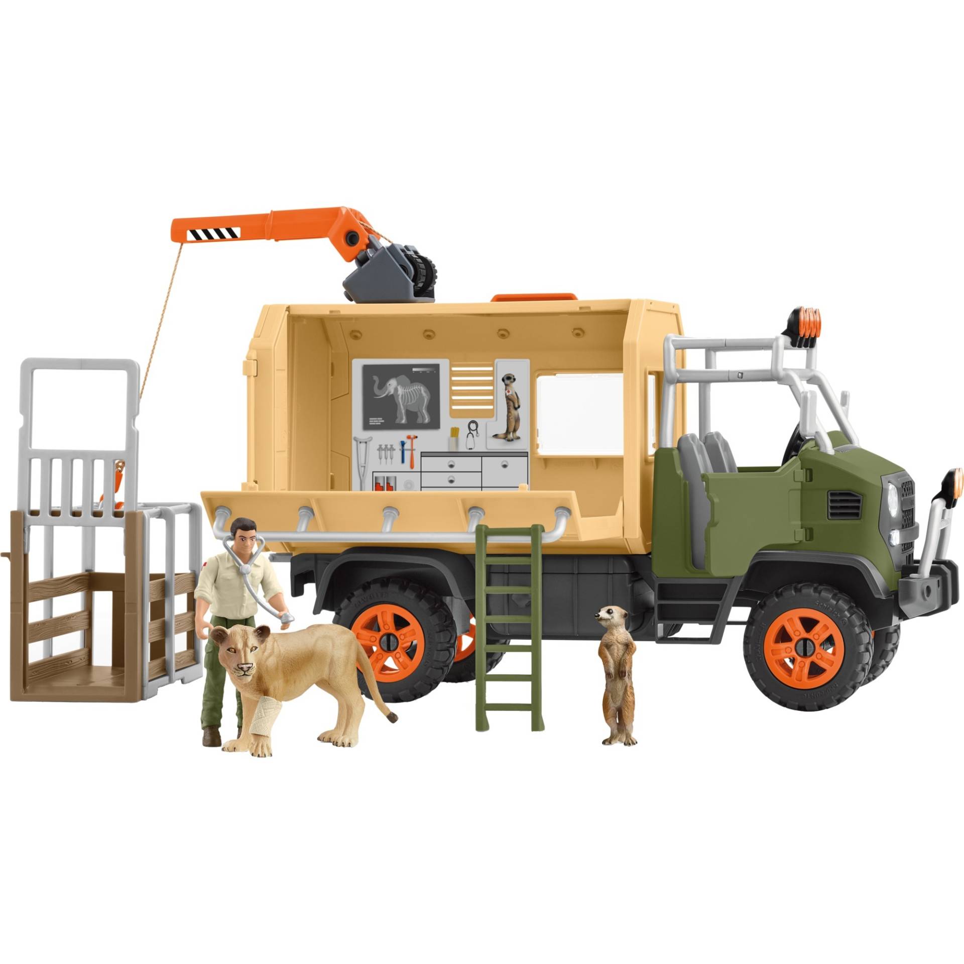 Wild Life Großer Truck Tierrettung, Spielfahrzeug Wild Life Großer Truck Tierrettung, Spielfahrzeug von Schleich