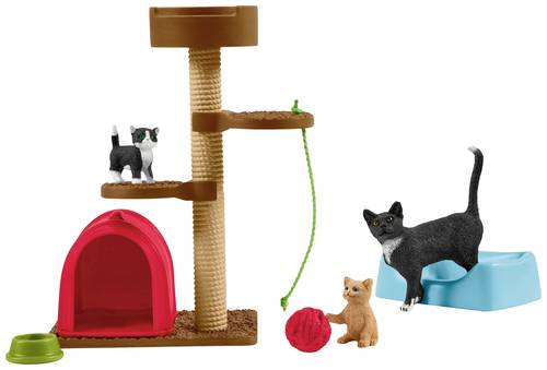 schleich® Farm World 42501 Spielspaß für niedliche Katzen von Schleich