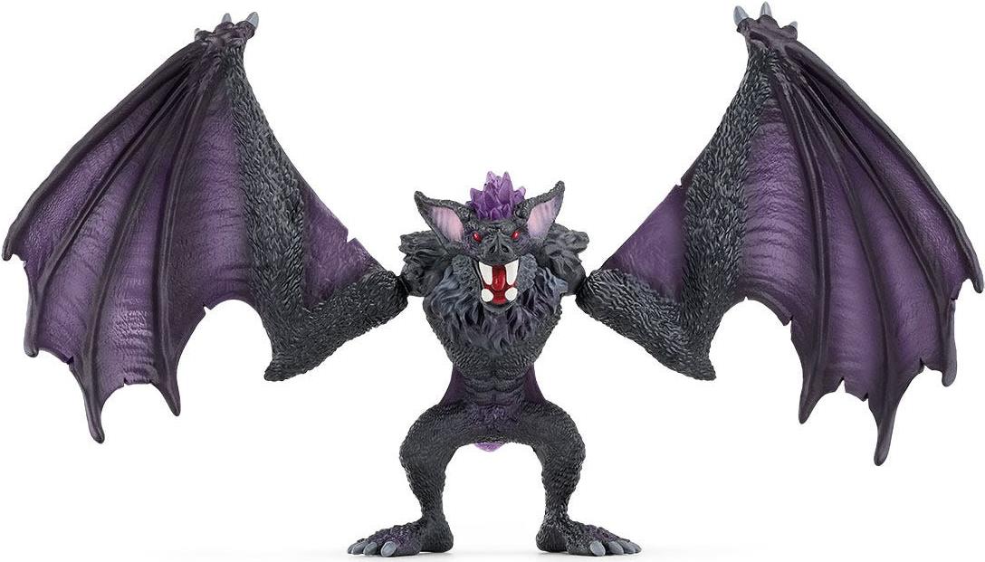 schleich ELDRADOR CREATURES Schattenfledermaus. Empfohlenes Alter in Jahren (mind.): 7 Jahr(e), Produktfarbe: Schwarz, Violett (70792) von Schleich