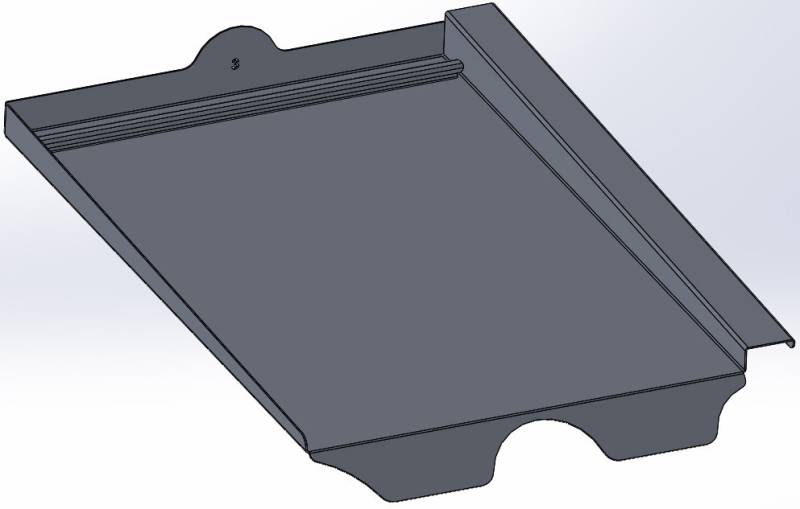 10 Stk. Schletter Solar Alu-Tile BEZ f. Eternit 103005-006 von Schletter Solar