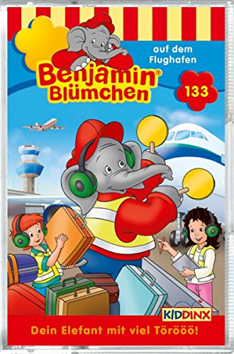 Folge 133: Benjamin auf dem Flughafen [MC] [Musikkassette] von Schmidt Spiele GmbH / Berlin