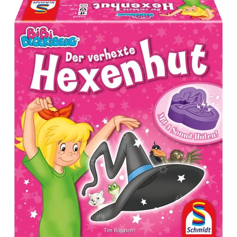 Bibi Blocksberg: Der verhexte Hexenhut, Brettspiel von Schmidt Spiele