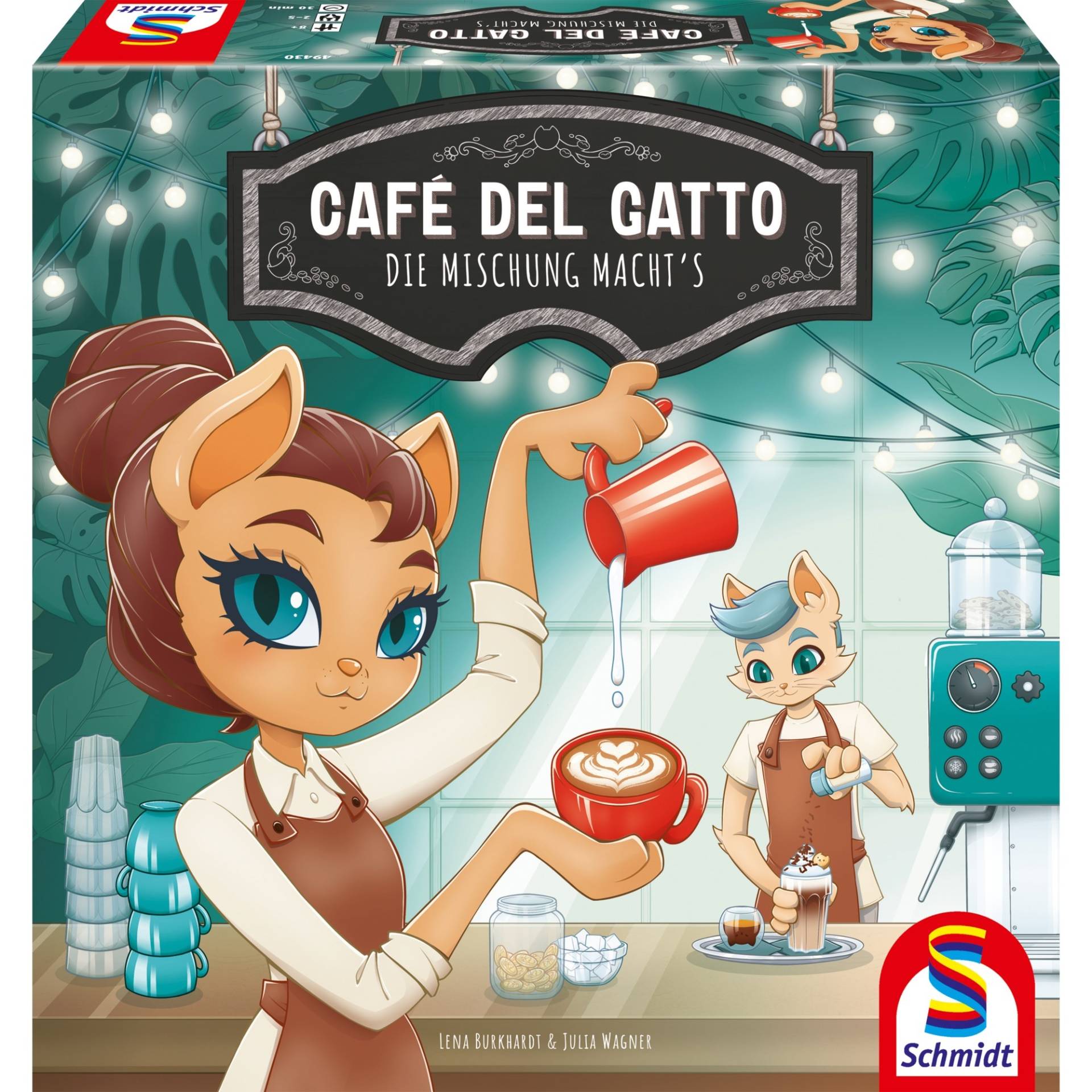 Café del Gatto, Brettspiel von Schmidt Spiele