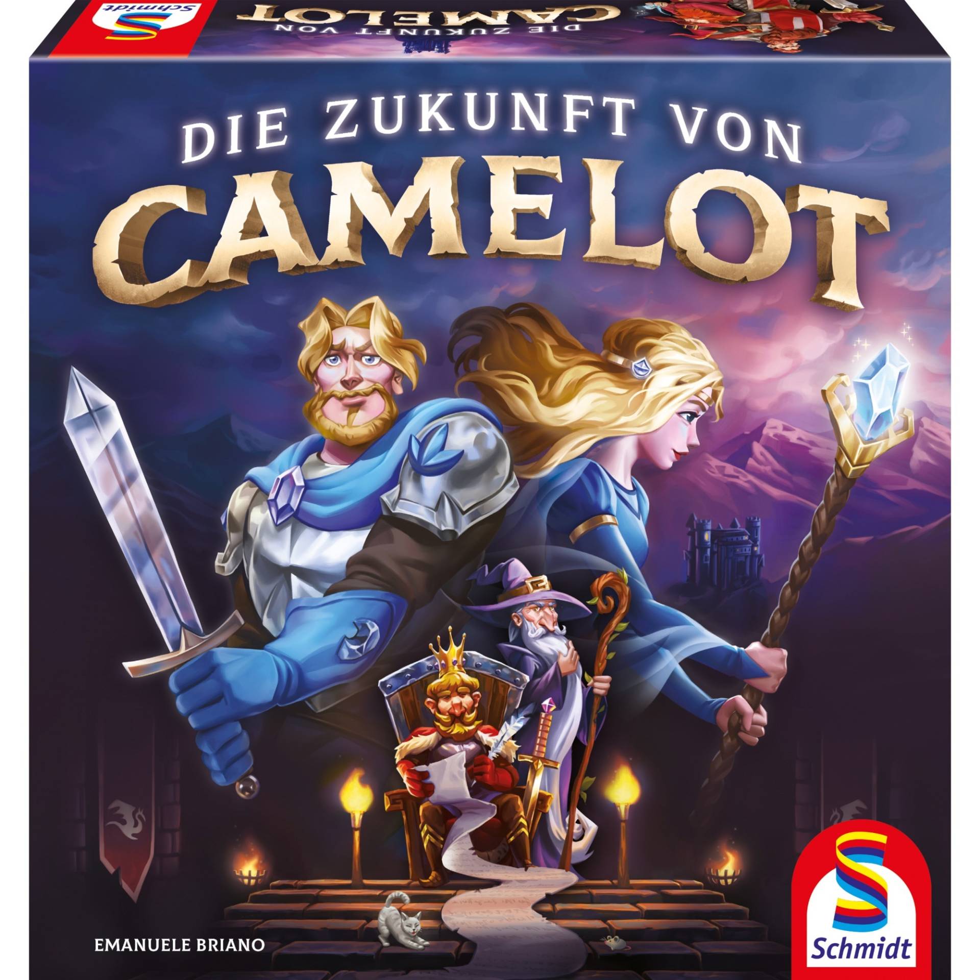 Die Zukunft von Camelot, Brettspiel von Schmidt Spiele
