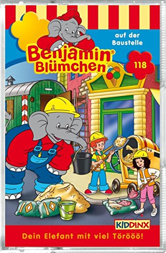 Folge118: Benjamin auf der Baustelle [MC] [Musikkassette] von Schmidt Spiele