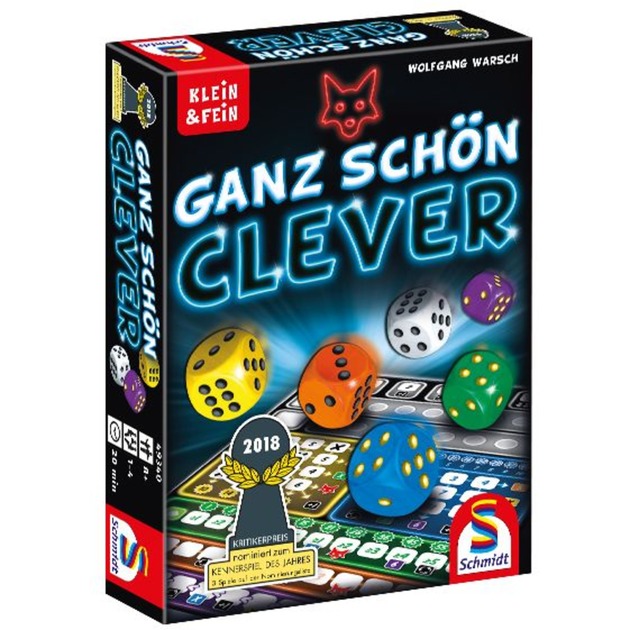 Ganz schön clever, Würfelspiel Ganz schön clever, Würfelspiel von Schmidt Spiele