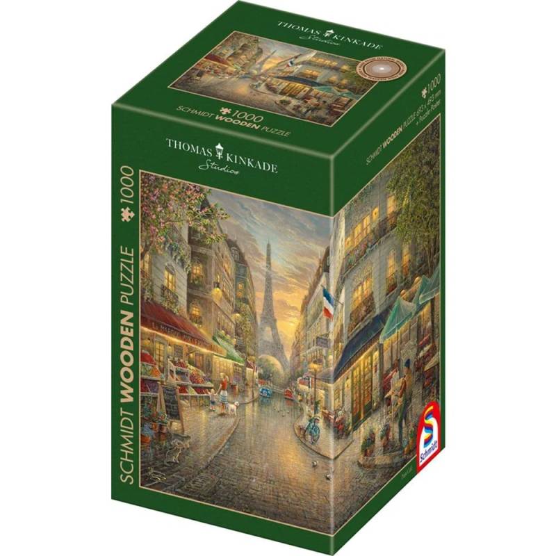 Holzpuzzle Thomas Kinkade Studios: Malerisches Paris von Schmidt Spiele