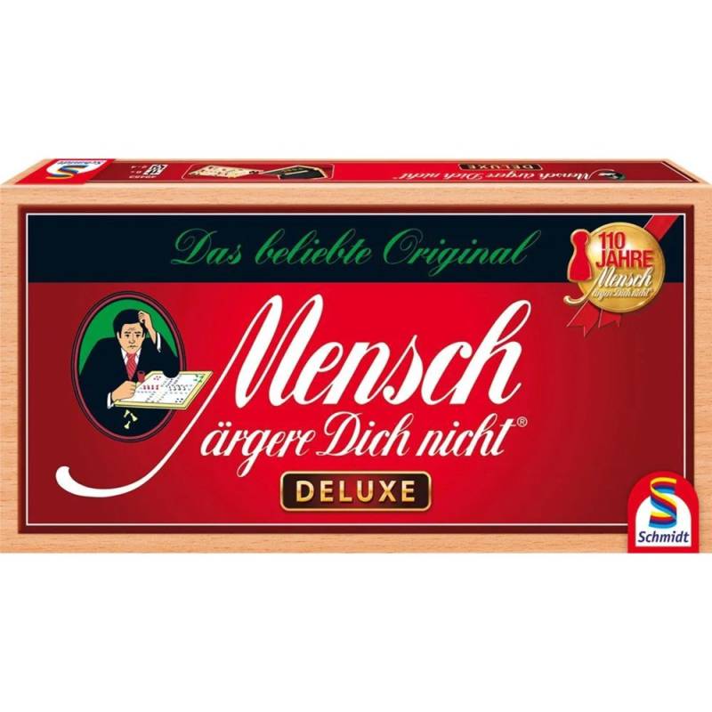 Mensch ärgere Dich nicht - Deluxe, Brettspiel von Schmidt Spiele