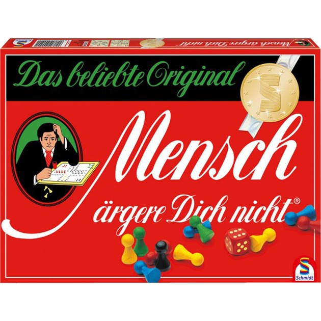 Mensch ärgere dich nicht - Jubiläumsausgabe, Brettspiel von Schmidt Spiele