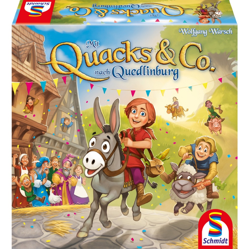 Mit Quacks & Co. nach Quedlinburg, Brettspiel von Schmidt Spiele