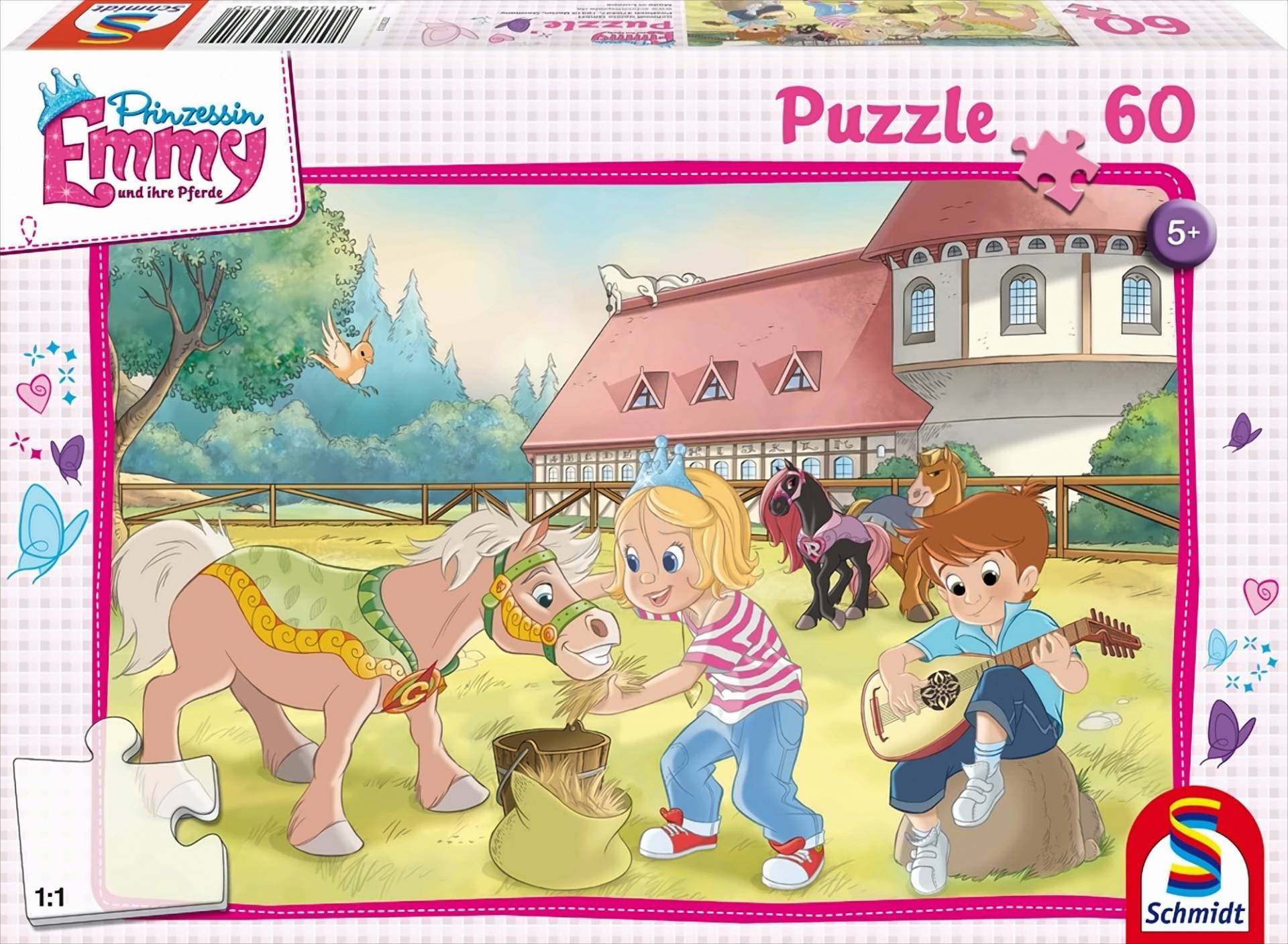 Prinzessin Emmy: Beste Freunde, 60 Teile Puzzle von Schmidt Spiele