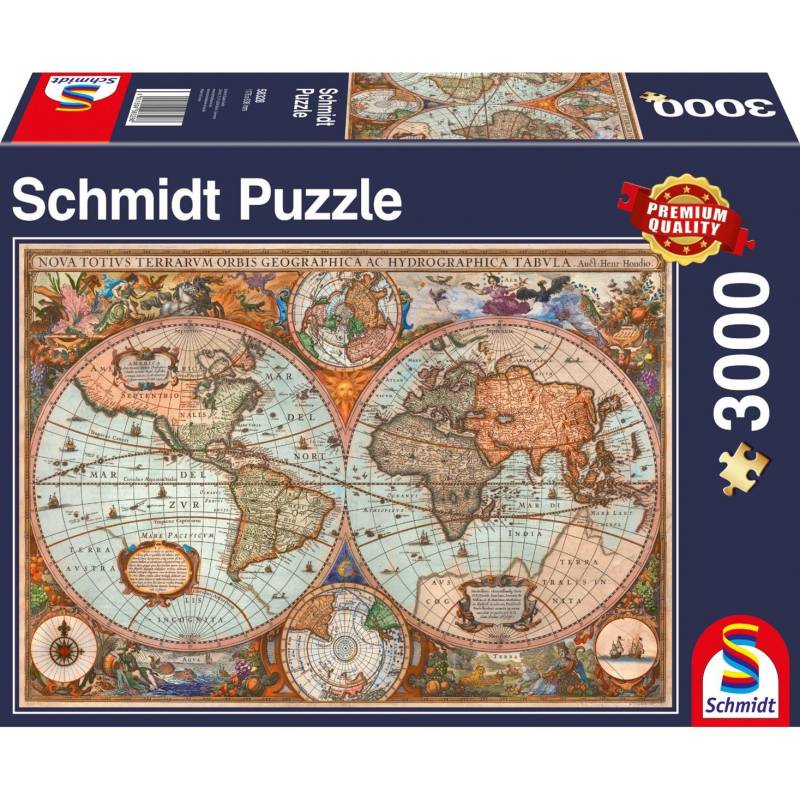 Puzzle Antike Weltkarte von Schmidt Spiele