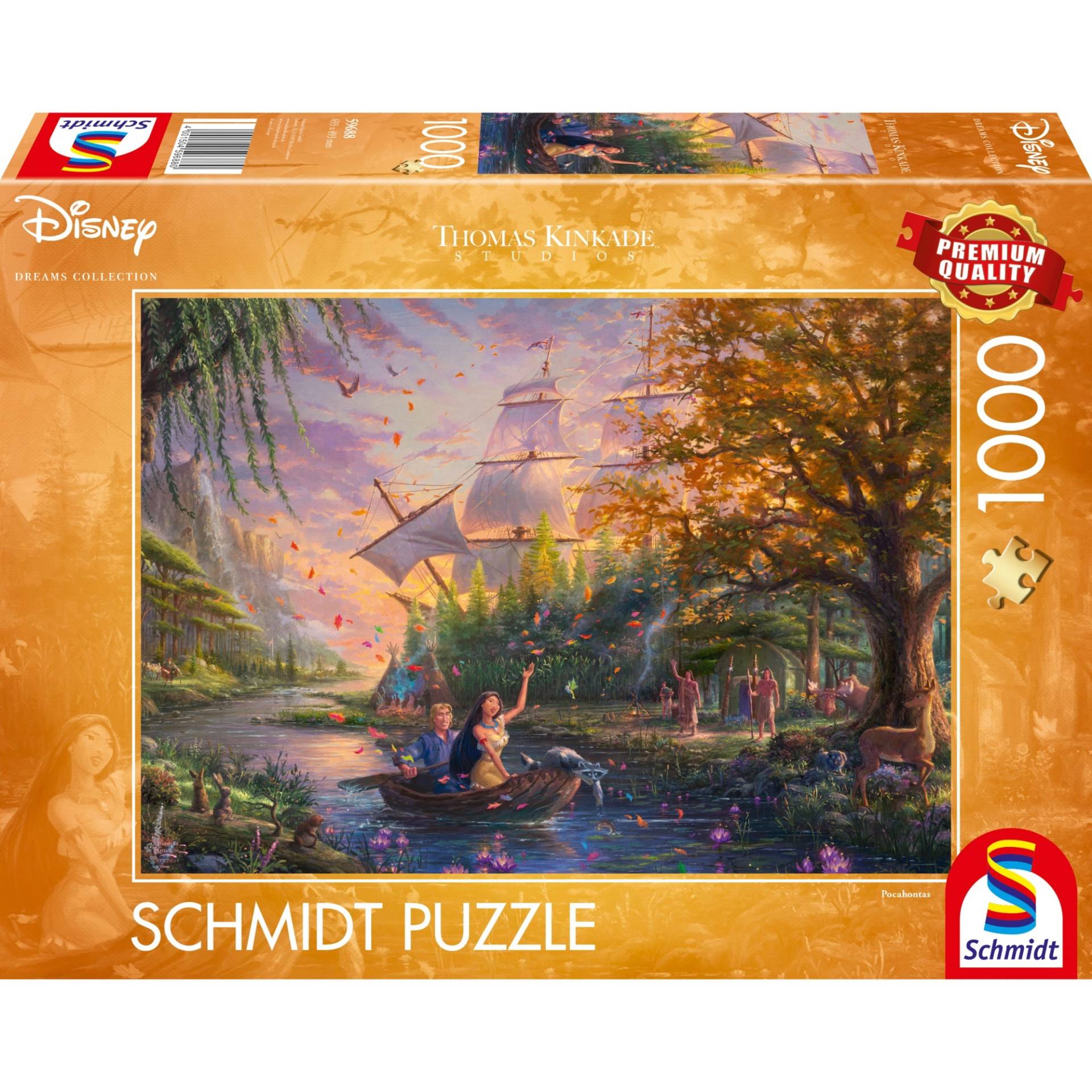 Puzzle Disney Pocahontas von Schmidt Spiele