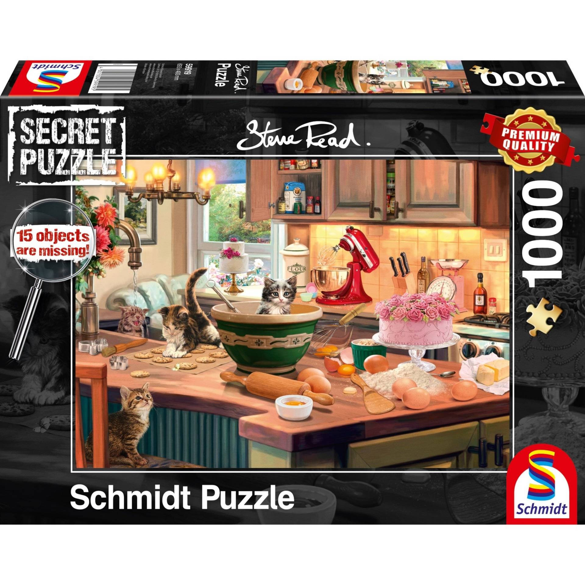 Puzzle Steve Read: Am Küchentisch von Schmidt Spiele