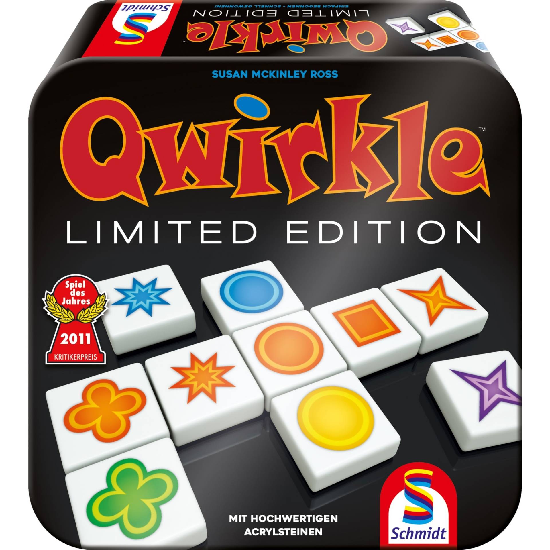 Qwirkle Limited Edition, Brettspiel von Schmidt Spiele