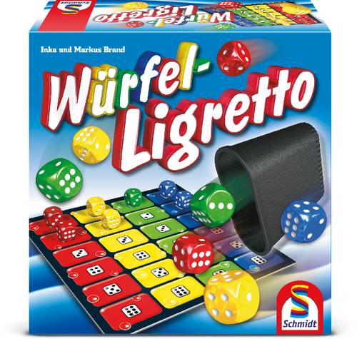 Schmidt Spiele 49611 Würfel-Ligretto von Schmidt Spiele