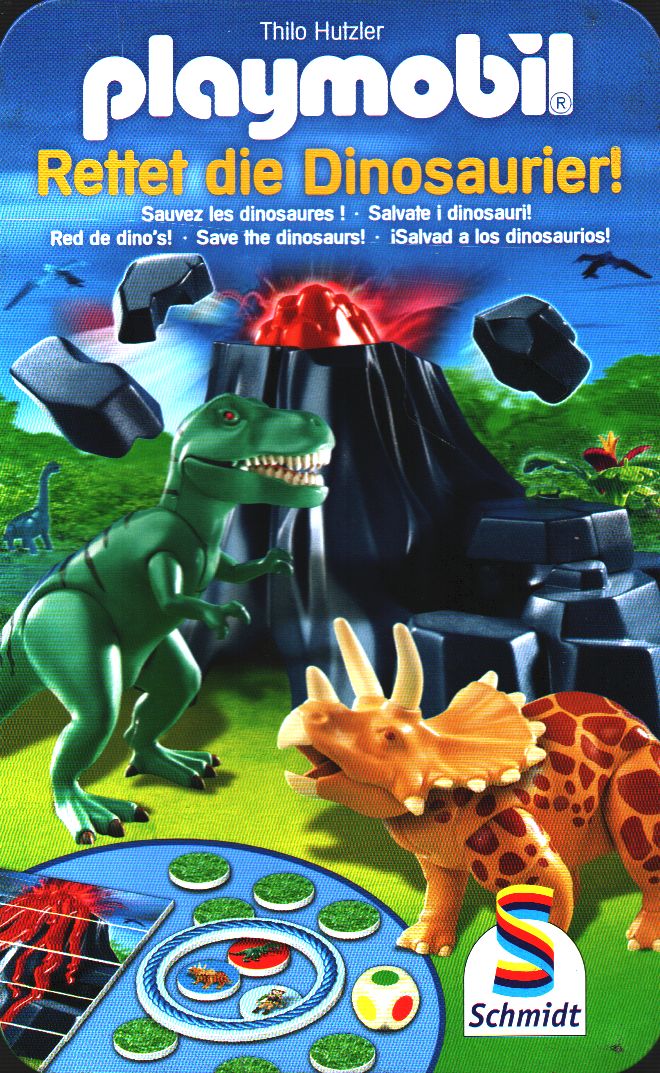 Schmidt Spiele 51229 - Playmobil, Rettet die Dinosaurier! von Schmidt Spiele