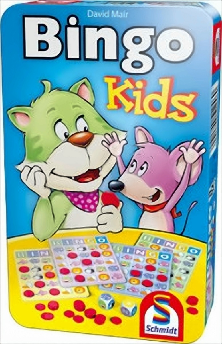 Schmidt Spiele - Bingo Kids, in Metalldose von Schmidt Spiele