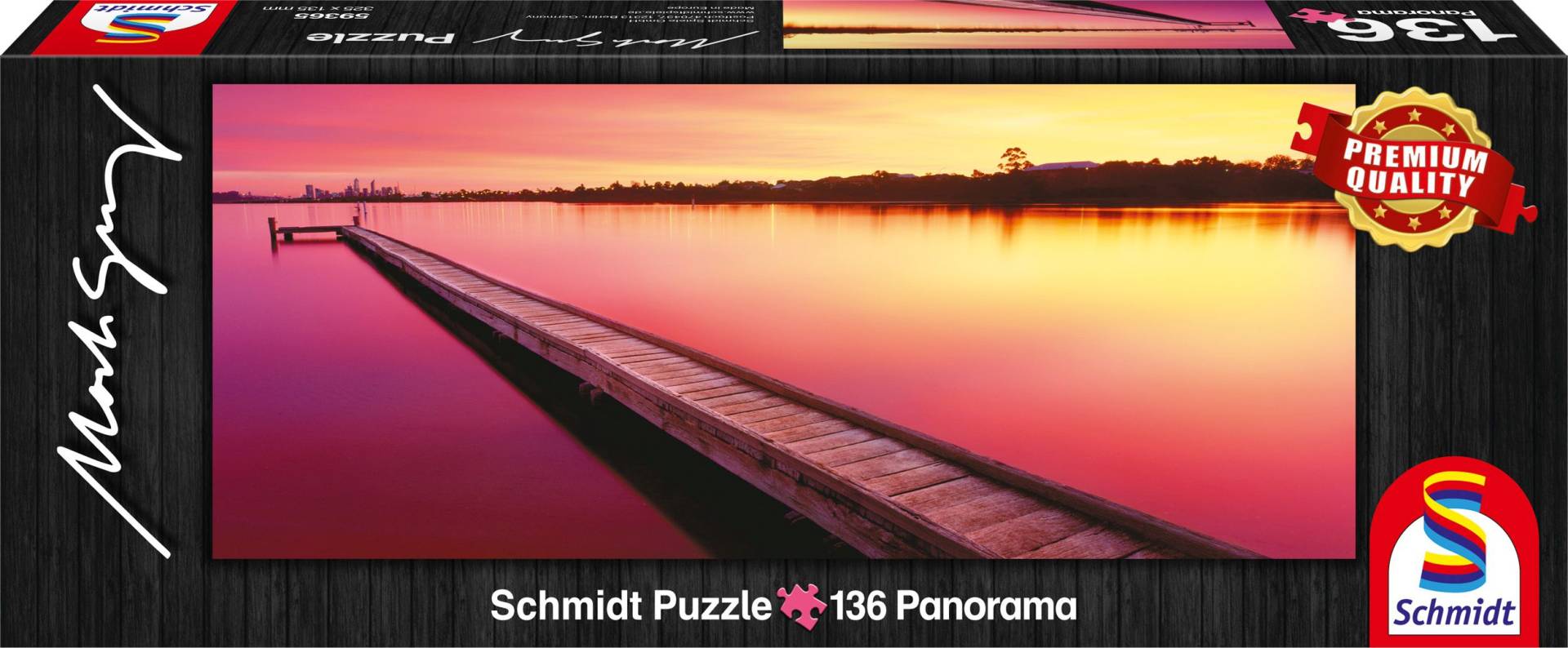 Schmidt Spiele - Puzzle - Canning River - Western Australia, Australia, 136 Teile, Panoramapuzzle von Schmidt Spiele