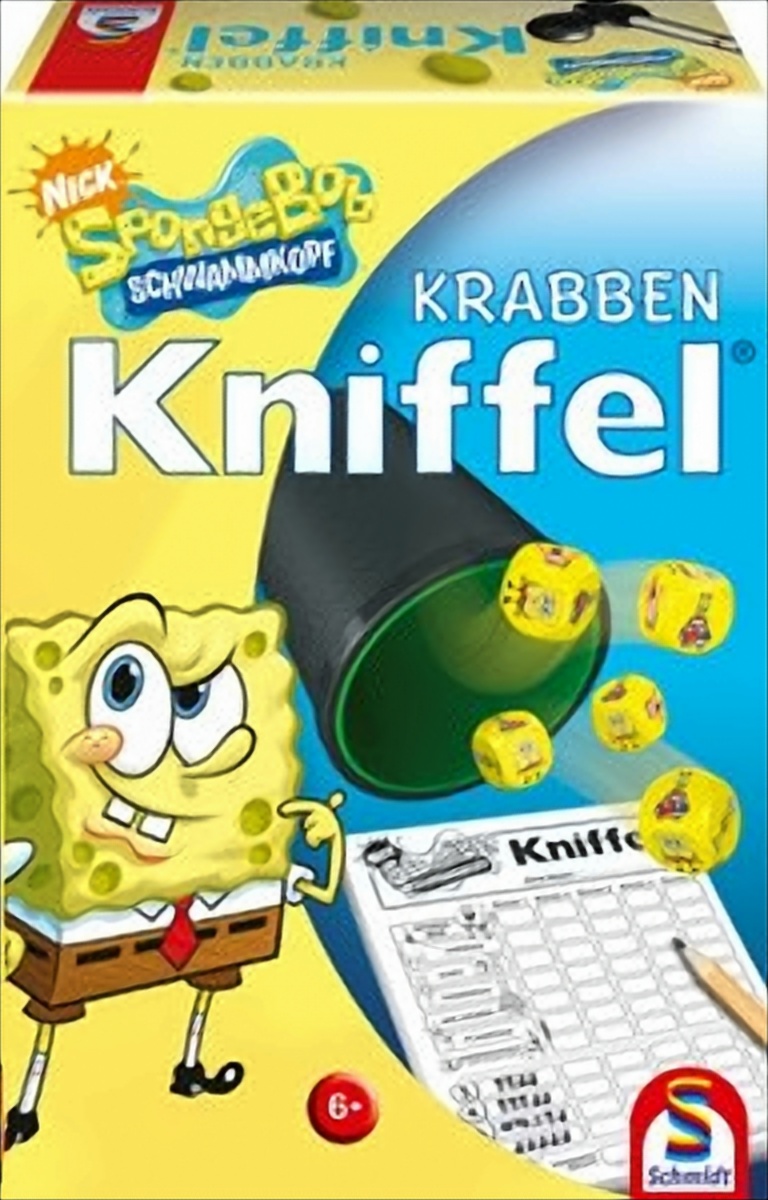 Schmidt Spiele - SpongeBob - Krabben Kniffel von Schmidt Spiele