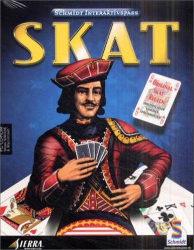 Skat, 1 CD-ROM Original Skatregeln inklusive aller gängigen Spielvarianten. Für Windows 95/98/2000/Me und MacOS 7.5.3 von Schmidt Spiele