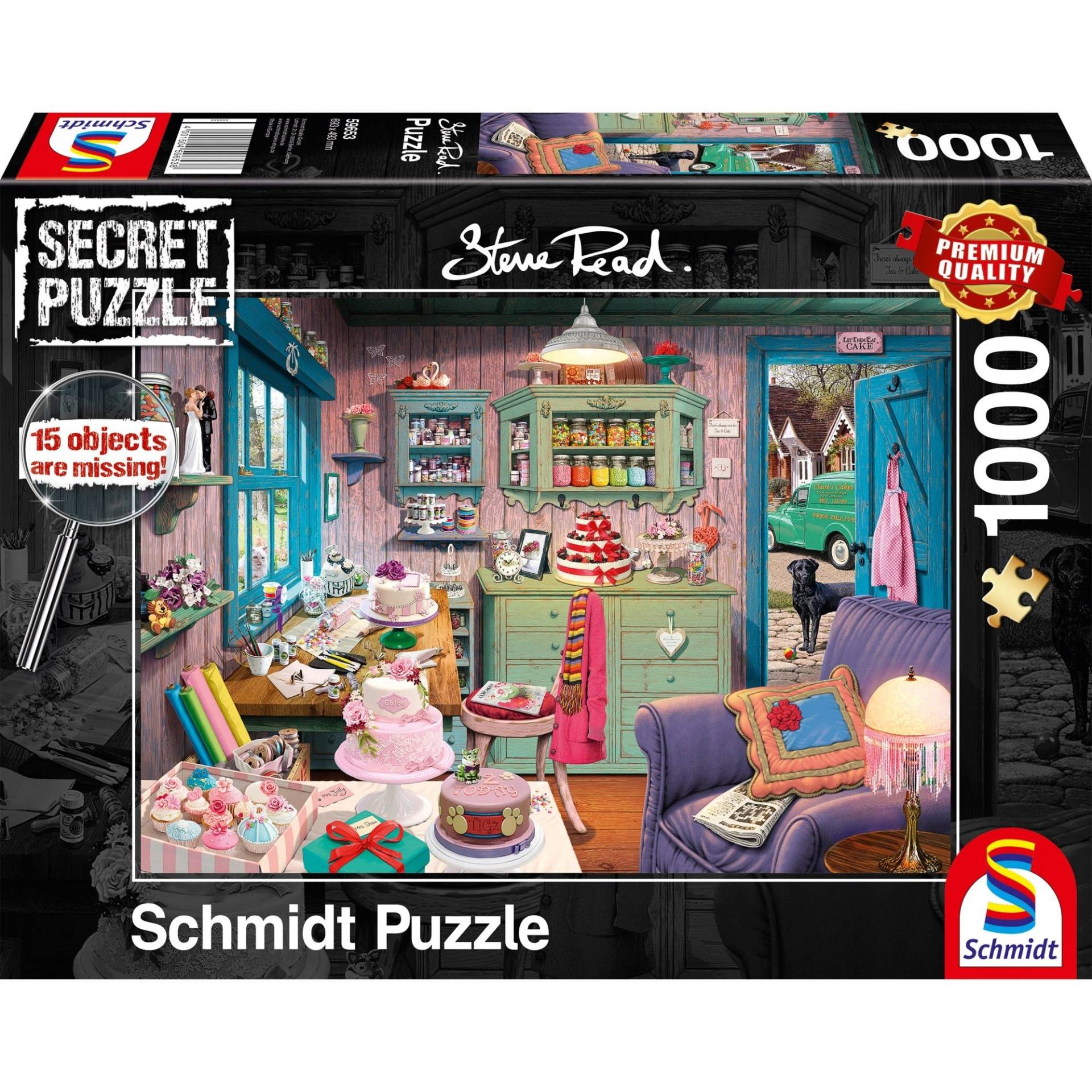 Steve Read: Secret Puzzles - Großmutters Stube von Schmidt Spiele